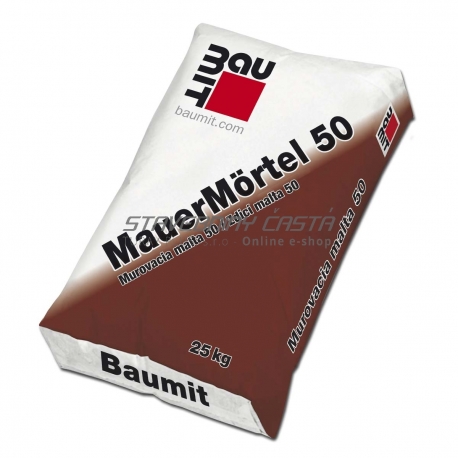 Baumit Murovacia malta 50 | MauerMörtel 50 25kg