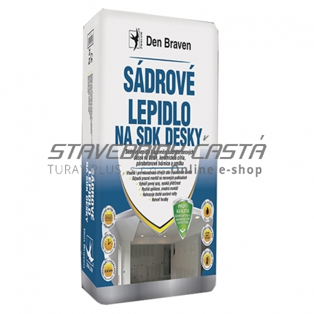 Sadrové lepidlo na sadrokartón 20kg Den Braven